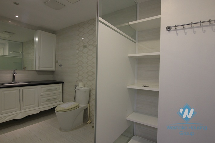Big two bedrooms apartment for rent in Thuy Khue street, Tay Ho district, Ha Noi